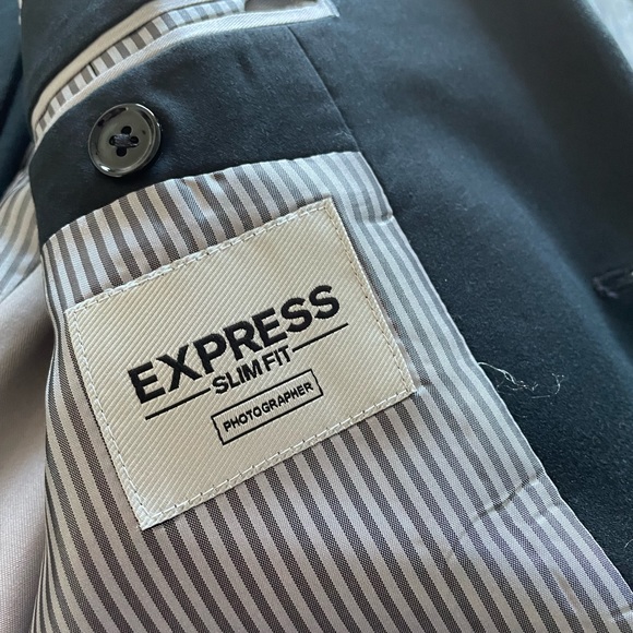 Mens Express Photographer ‘Slim fit’ suit jacket - Size: 38S & pants 29Wx30L - Picture 3 of 5